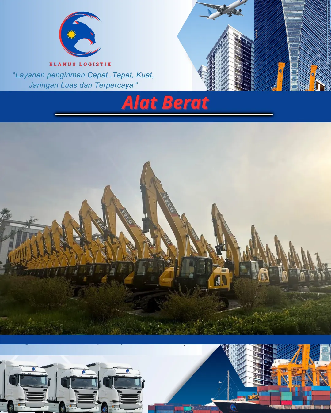Layanan Supply dan Penjualan Alat Berat